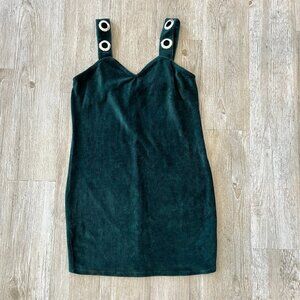 Womens Wild Fable Green Corduroy Dress - M
